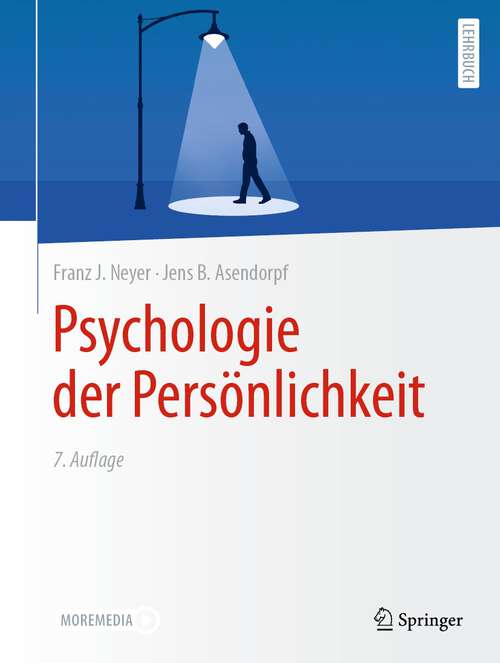 Book cover of Psychologie der Persönlichkeit (7. Aufl. 2023)