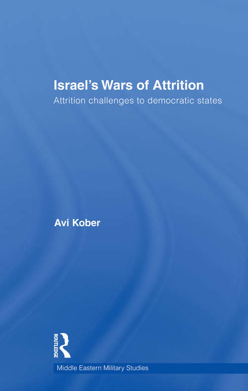 Book cover of Israel's Wars of Attrition