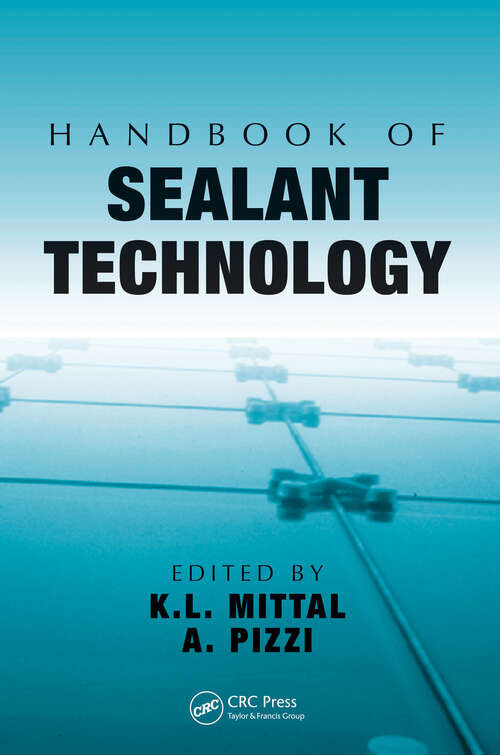 Book cover of Handbook of Sealant Technology (1)