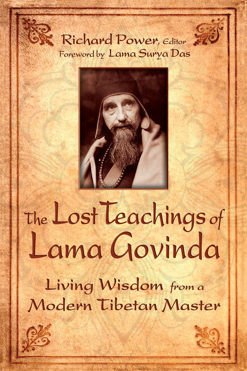 Book cover of The Lost Teachings of Lama Govinda