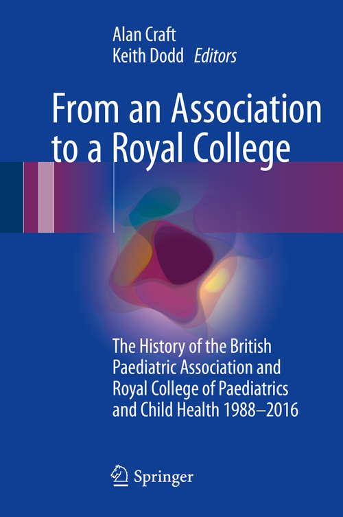 Book cover of From an Association to a Royal College
