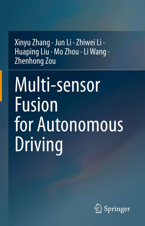 Book cover of Multi-sensor Fusion for Autonomous Driving (1st ed. 2023)
