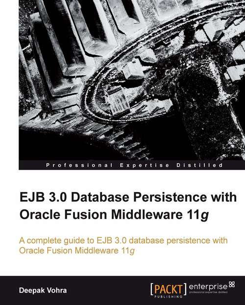 Book cover of EJB 3.0 Database Persistence with Oracle Fusion Middleware 11g