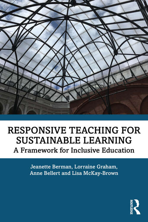 Book cover of Responsive Teaching for Sustainable Learning: A Framework for Inclusive Education