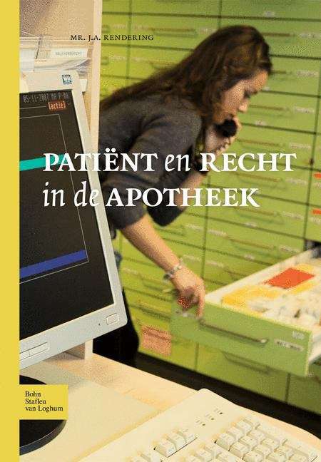 Book cover of Patiënt en recht in de apotheek