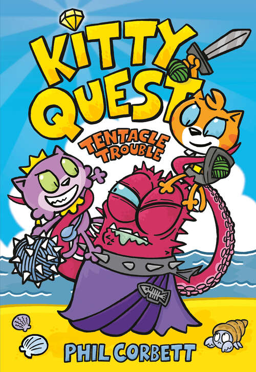 Book cover of Kitty Quest: Tentacle Trouble