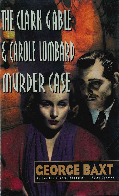 Book cover of The Clark Gable and Carole Lombard Murder Case