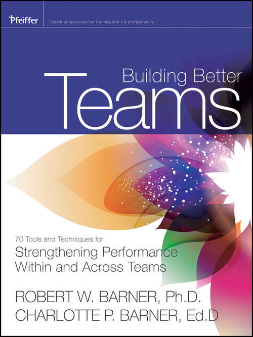 Book cover of Building Better Teams