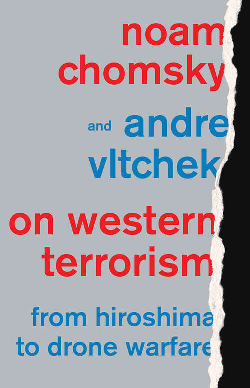 Book cover of On Western Terrorism: From Hiroshima to Drone Warfare