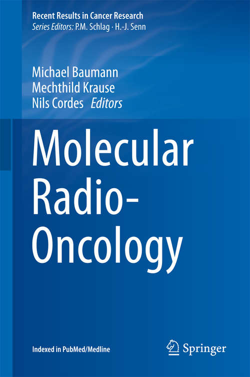 Book cover of Molecular Radio-Oncology