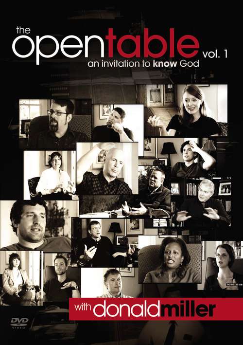 Book cover of The Open Table DVD, Vol. 1: An Invitation to Know God