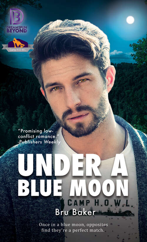 Book cover of Under a Blue Moon (Dreamspun Beyond #22)