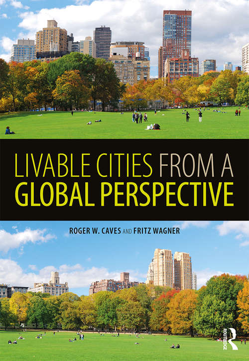 Book cover of Livable Cities from a Global Perspective
