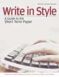 Write in Style: A Guide to the Short Term Paper (4th edition)