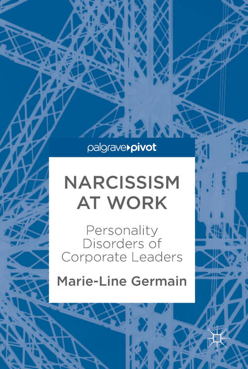 Book cover of Narcissism at Work