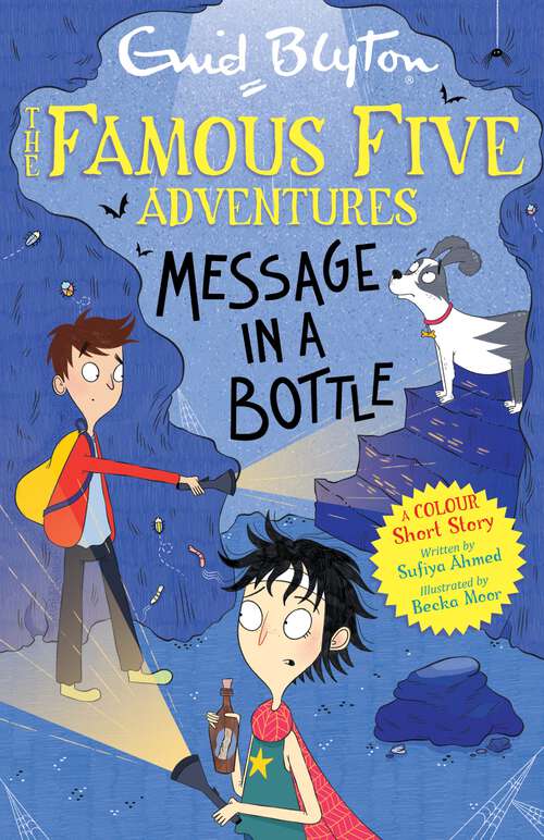 Book cover of Famous Five Colour Short Stories: Message in a Bottle (Famous Five: Short Stories #13)