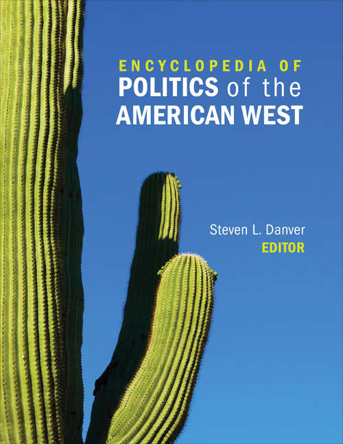 Book cover of Encyclopedia of Politics of the American West