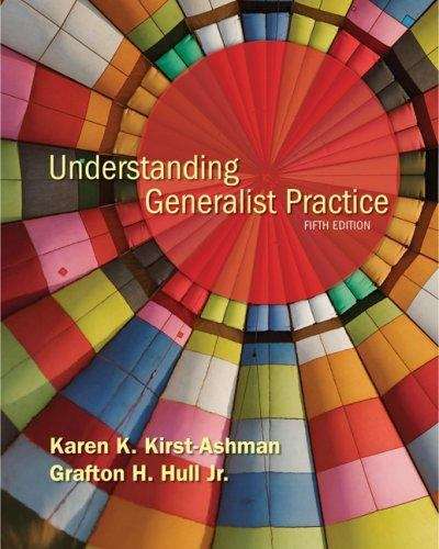 Book cover of Understanding Generalist Practice (5th edition)
