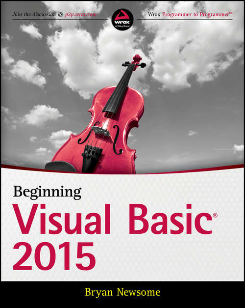 Book cover of Beginning Visual Basic 2012