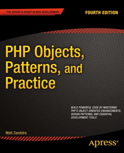 Book cover of PHP Objects, Patterns, and Practice