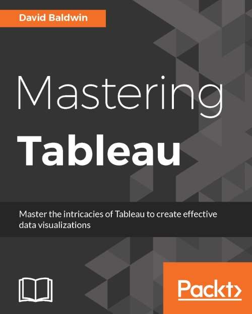 Book cover of Mastering Tableau