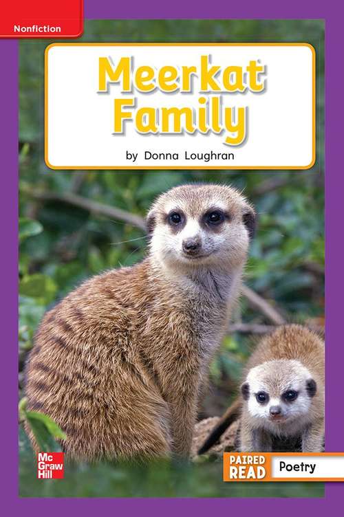 Book cover of Meerkat Family [ELL Level, Grade 1]