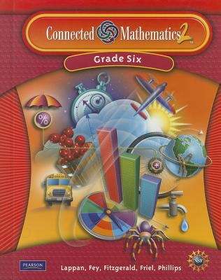 Book cover of Connected Mathematics 2, Grade Six