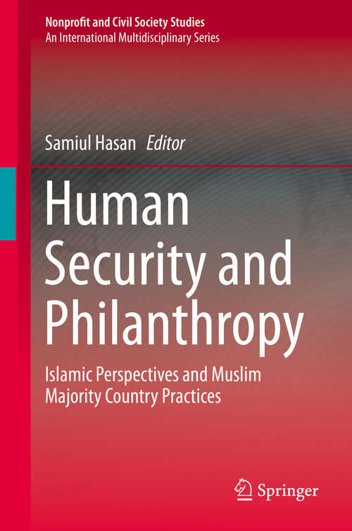 Book cover of Human Security and Philanthropy