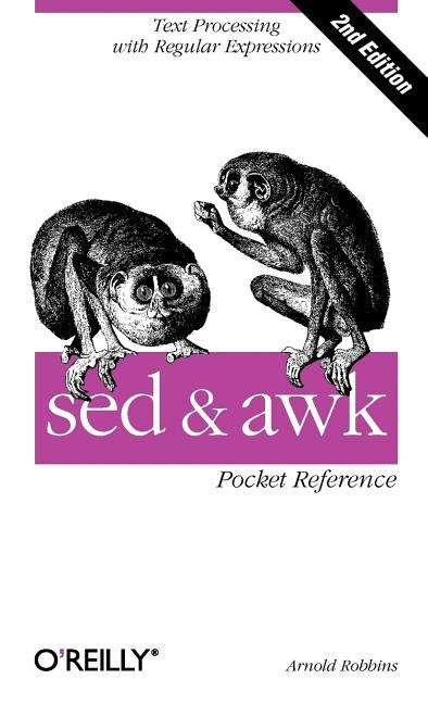 Book cover of sed & awk Pocket Reference, Second Edition