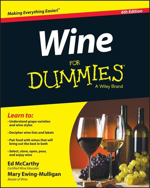 Book cover of Wine For Dummies