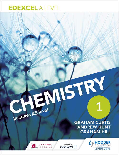 Book cover of Edexcel A Level Chemistry Student Book 1