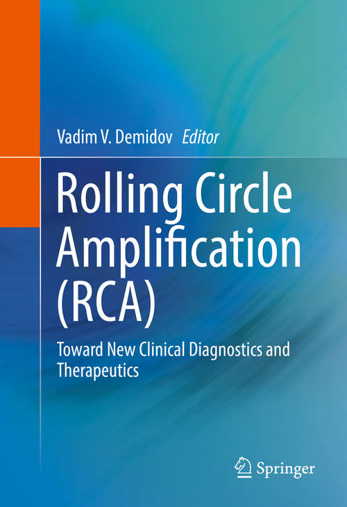 Book cover of Rolling Circle Amplification (RCA)