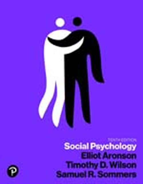 Book cover of Social Psychology (Tenth Edition)