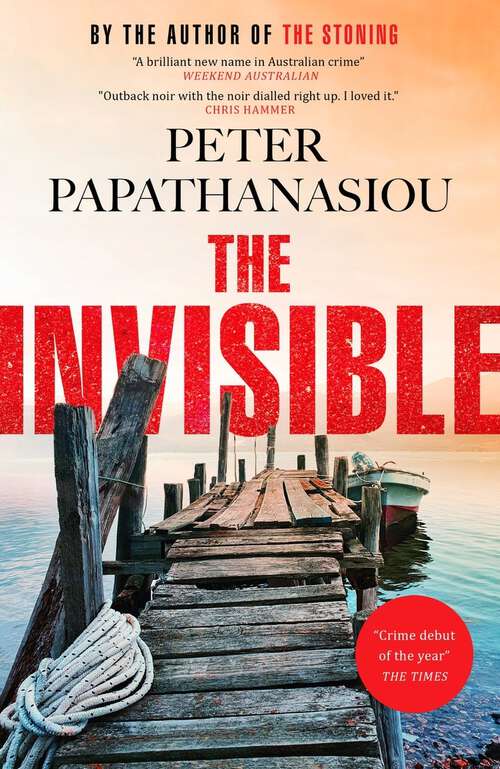 Book cover of The Invisible: A new outback noir from the author of THE STONING: "The crime debut of the year"