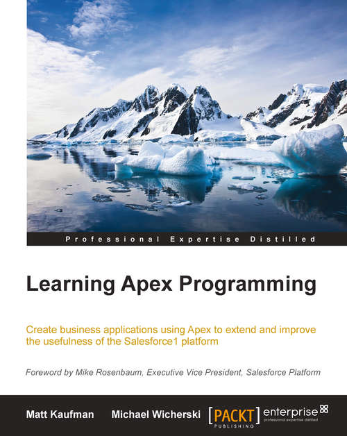 Book cover of Learning Apex Programming
