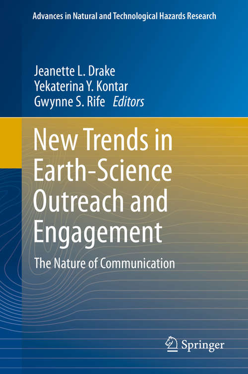 Book cover of New Trends in Earth-Science Outreach and Engagement