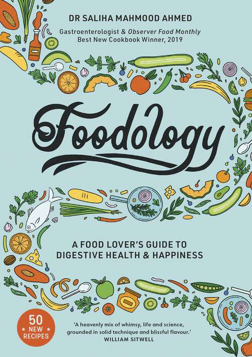 Book cover of Foodology: A food-lover's guide to digestive health and happiness