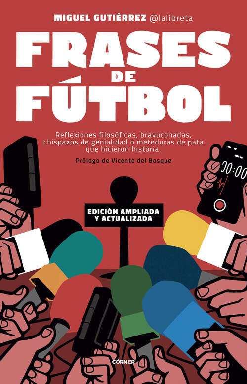 Book cover of Frases de fútbol (edición Córner del 10º aniversario)