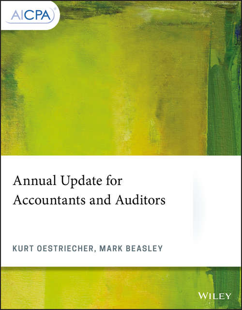Annual Update for Accountants and Auditors