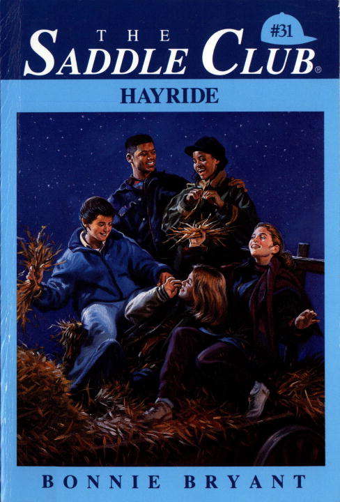 Book cover of Hayride (Saddle Club #31)
