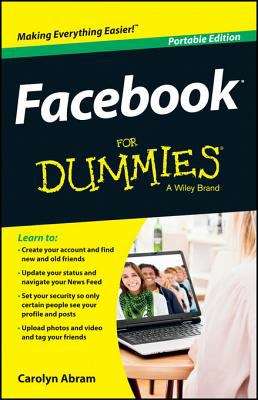 Book cover of Facebook, Portable Edition