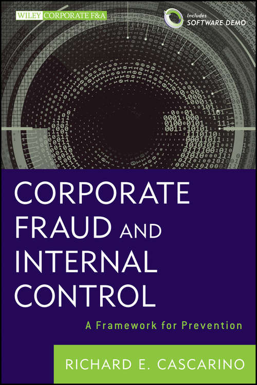 Book cover of Corporate Fraud and Internal Control + Software Demo
