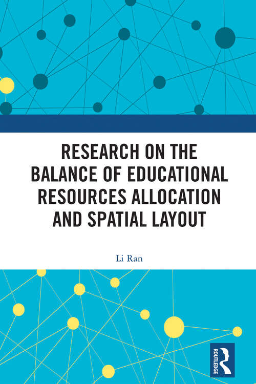 Book cover of Research on the Balance of Educational Resources Allocation and Spatial Layout