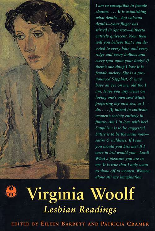 Book cover of Virginia Woolf: Lesbian Readings (The Cutting Edge: Lesbian Life and Literature Series)