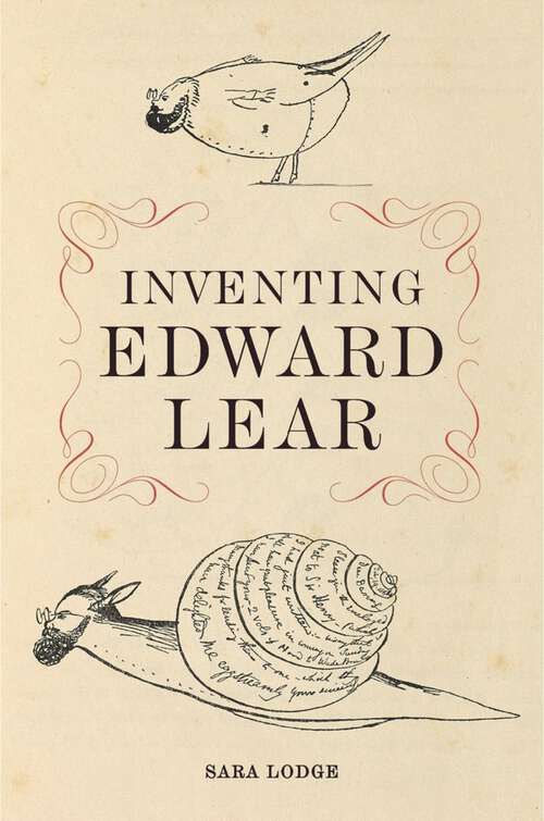 Book cover of Inventing Edward Lear