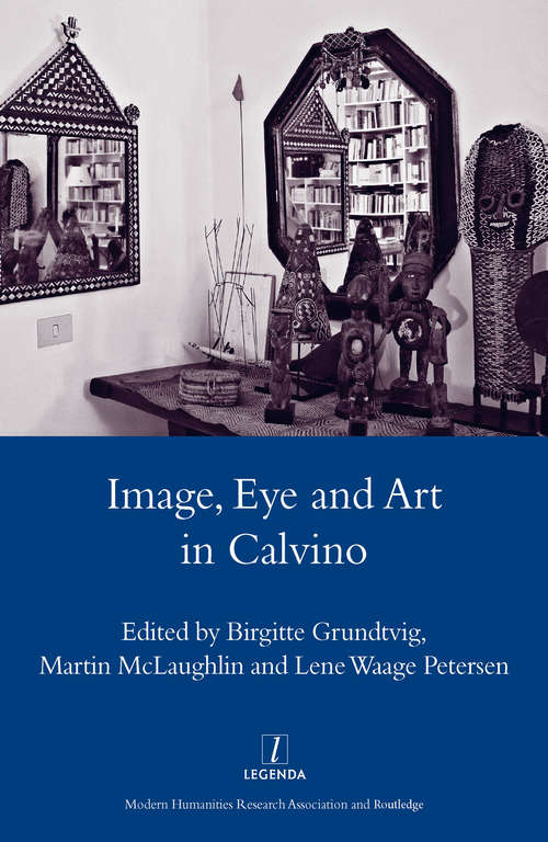 Book cover of Image, Eye and Art in Calvino