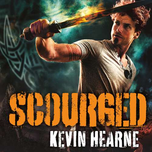 Book cover of Scourged: The Iron Druid Chronicles (Iron Druid Chronicles #9)