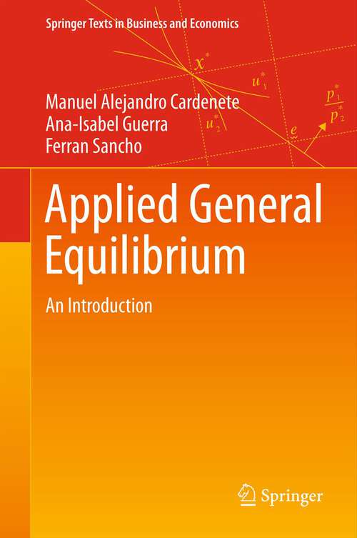 Book cover of Applied General Equilibrium: An Introduction