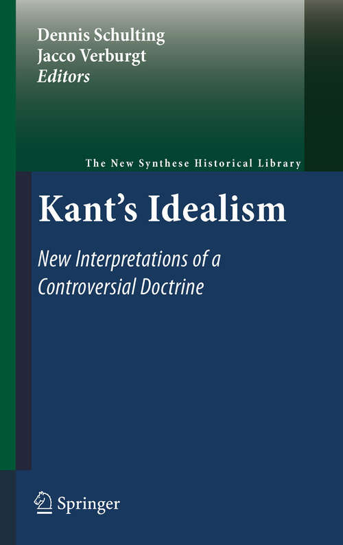 Book cover of Kant's Idealism