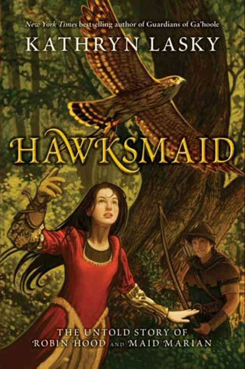 Book cover of Hawksmaid: The Untold Story of Robin Hood and Maid Marian